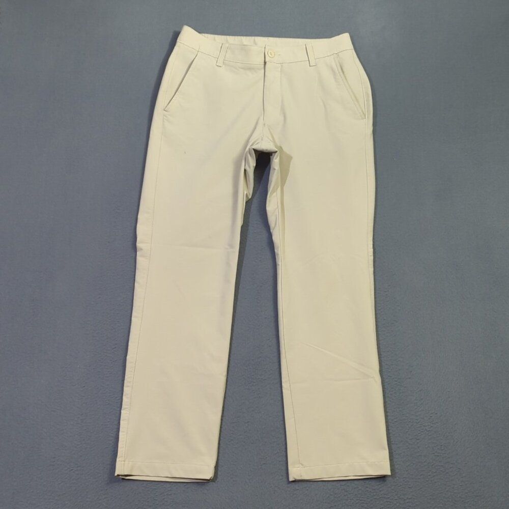 Under Armour Pants Men's 32x30 Fits 32x28 Beige Tech Performance Golf